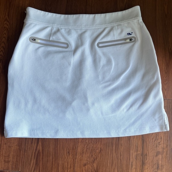Vineyard Vines White Performance Athletic Skort Women’s Size S Tennis Golf Lined - Picture 3 of 8